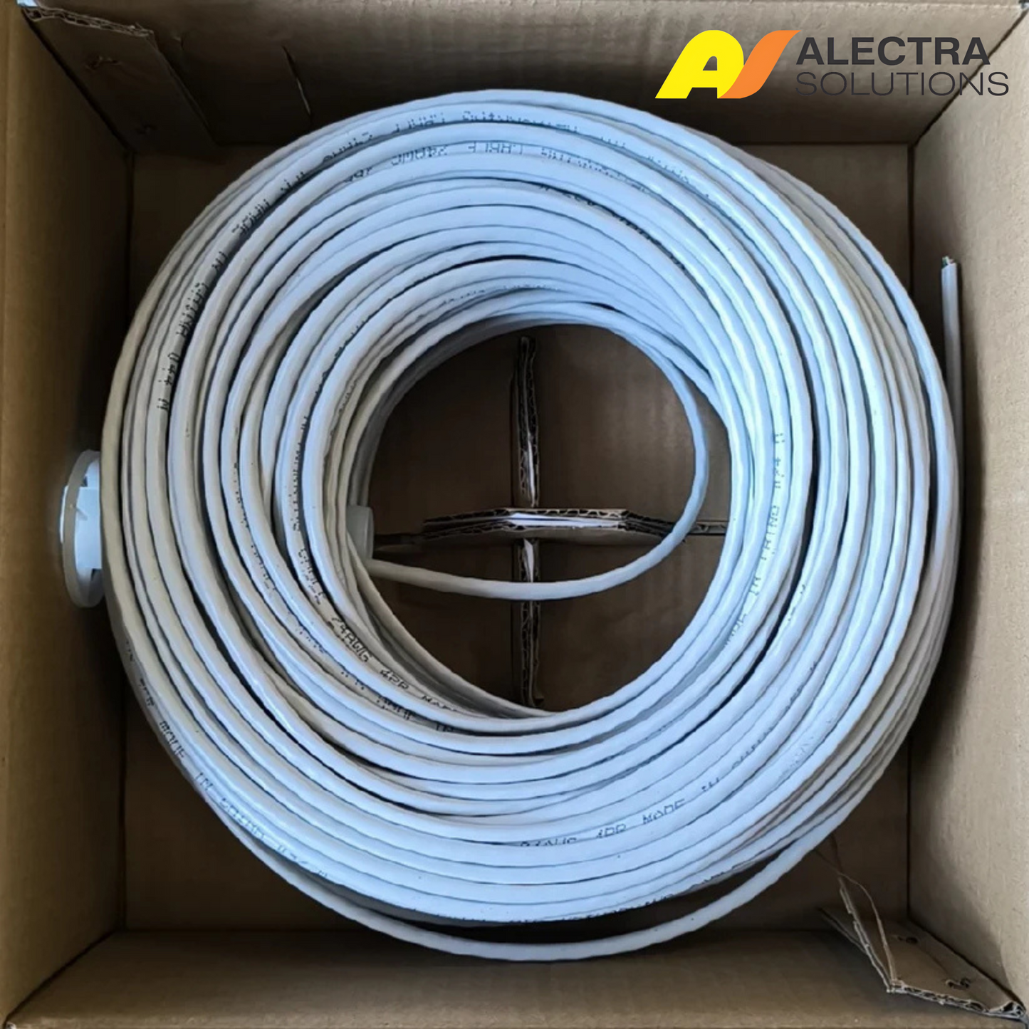 Andowl QC6000 1000 cm CAT6 Ethernet cable in dispensing box