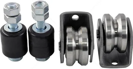 DTS 60mm Radius Gate Wheels V-Profile