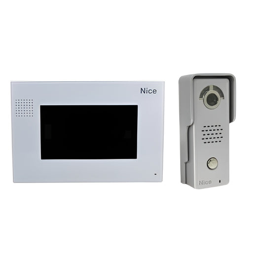 E.T Nice 7" Monitor & Intercom Gate Station Full Kit – Complete Video Access Control