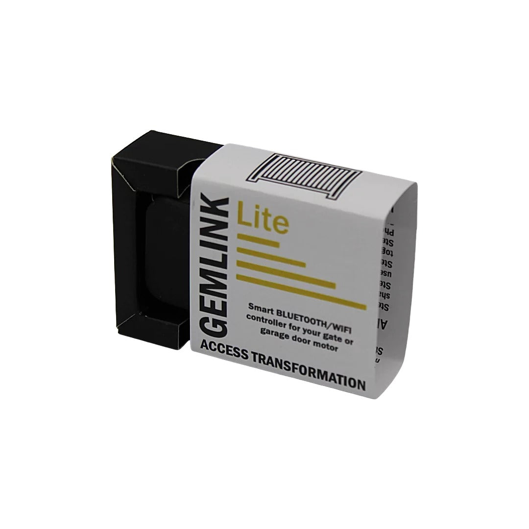 Gemlink Lite unit in its open box