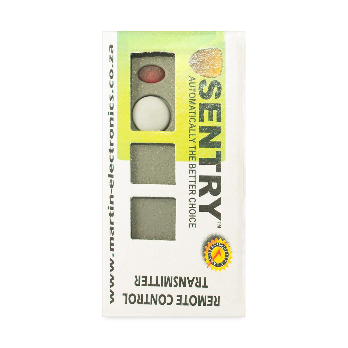 Sentry 1 button learning remote control transmitter box