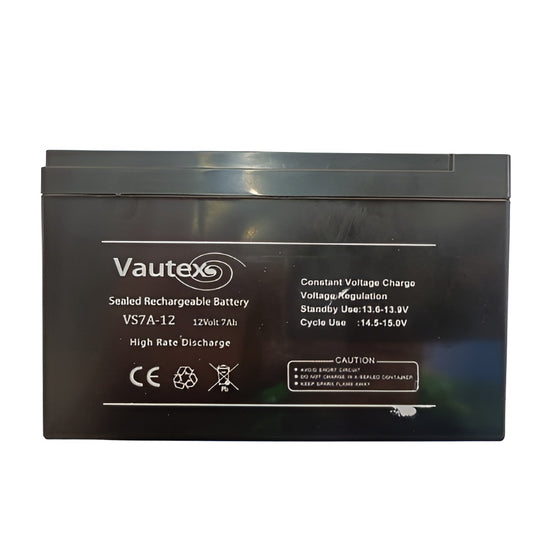 12V 7Ah Battery – Backup Power for Gate Motors & Security Systems
