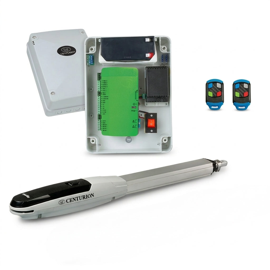 Centurion Systems Vantage Smart 500 Single Swing Gate Motor Kit – WiFi Enabled, 500kg Heavy-Duty Capacity with 2x Nova Remotes