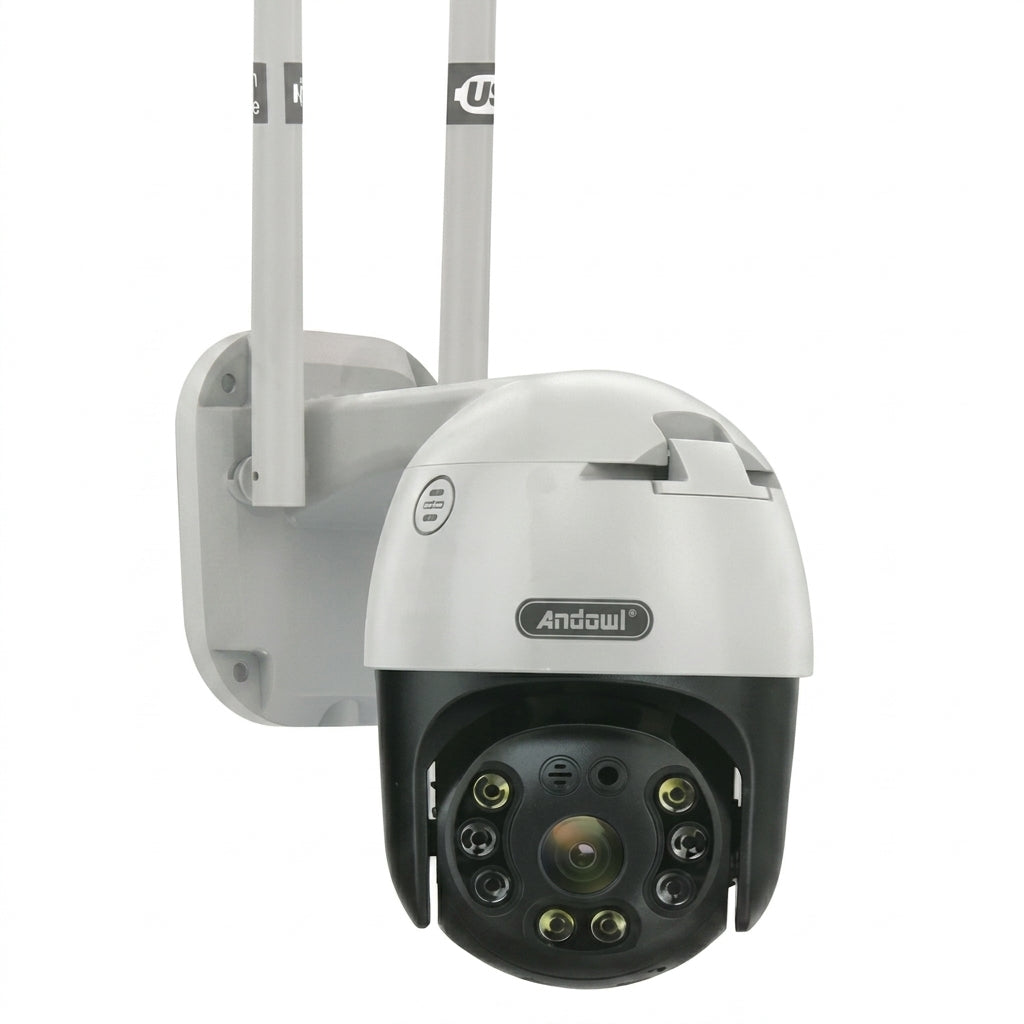 Andowl Q-S4MAX 8K WiFi Security Camera – Ultra HD PTZ Outdoor Surveillance with AI Human Tracking, Night Vision, and Two-Way Audio