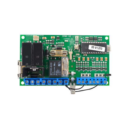 Centurion D5 CP80 PCB replacement board for reliable gate motor operation.