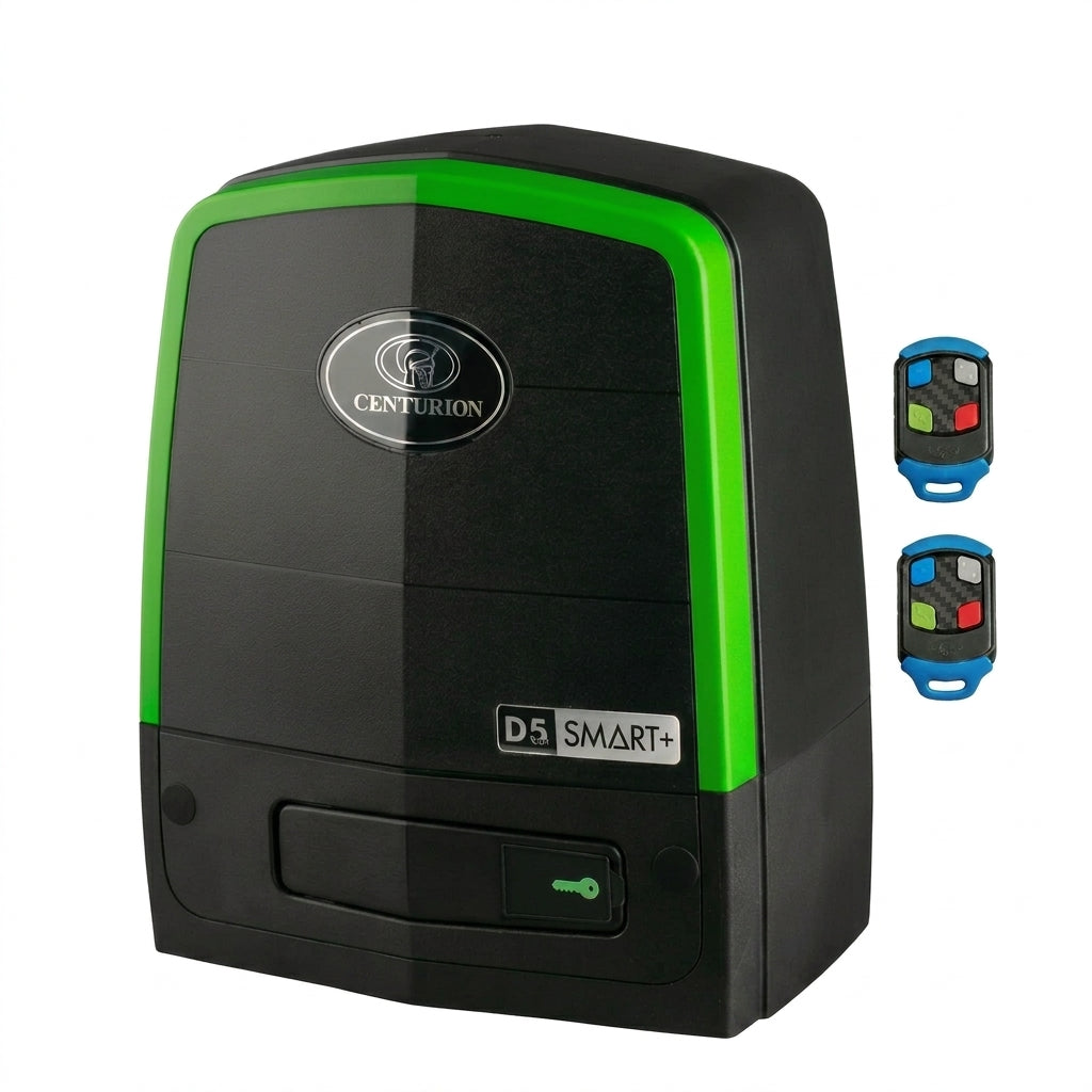 Centurion Systems D5 Evo SMART+ Gate Motor Kit – WiFi Enabled, 500kg Capacity with 2x Nova Remotes