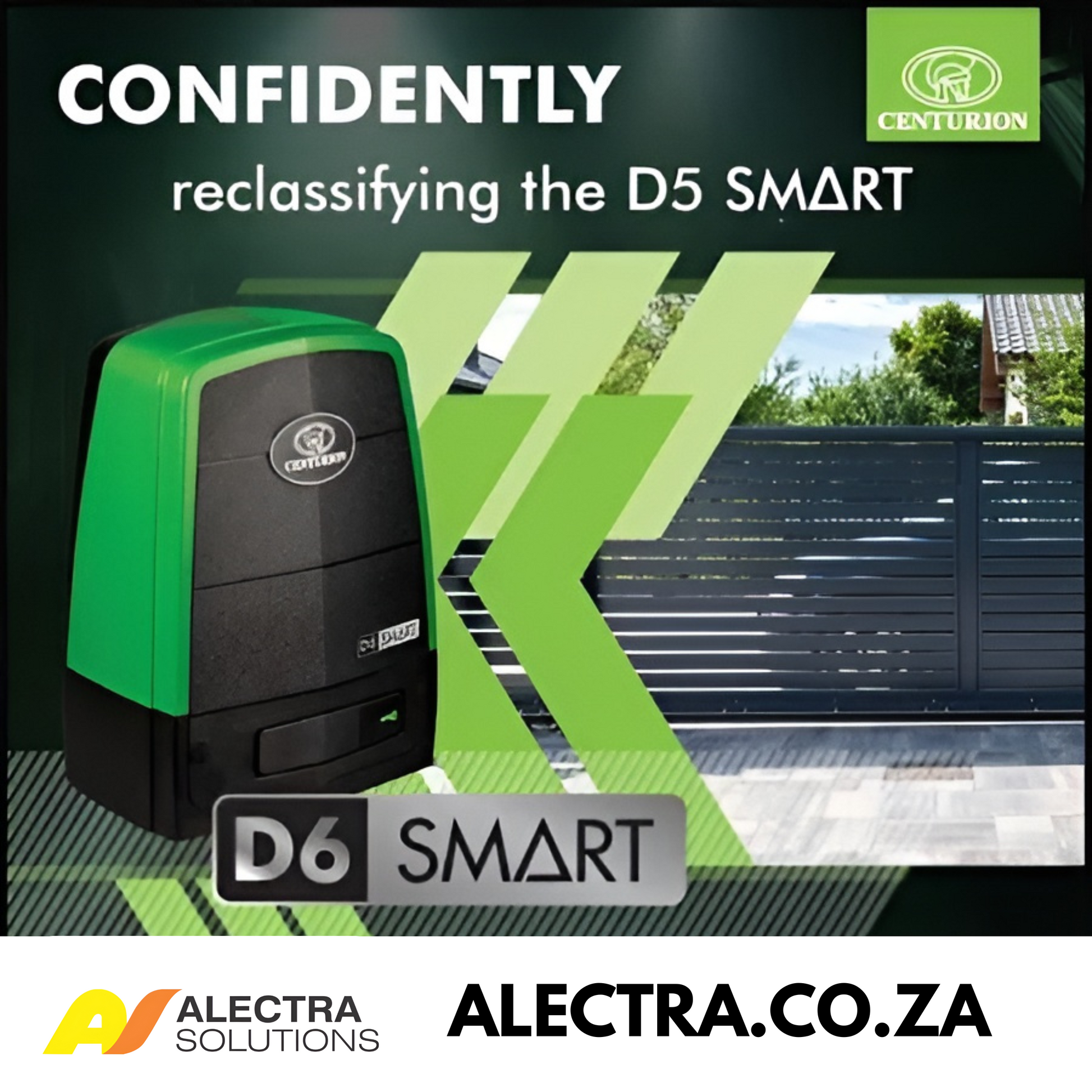 D6 Smart Gate motor kit from Alectra Solutions