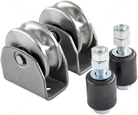 DTS 80mm Radius Gate Wheels