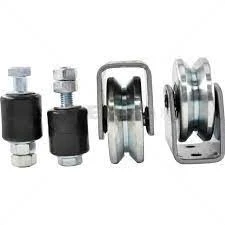 DTS 80mm Radius Gate Wheels V-Profile