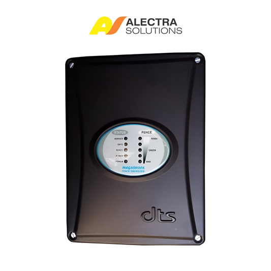 Electrical panel with gauge and 'dts' branding on a white background, featuring Alectra Solutions logo.
