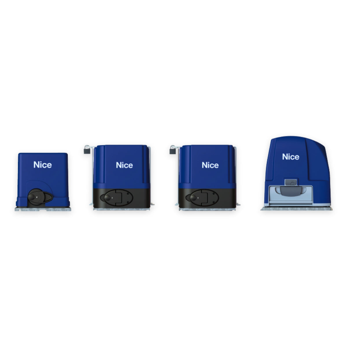 ET Nice Drive range: Drive 300, Drive 500, Drive 600 and Drive 1000 sliding gate motors