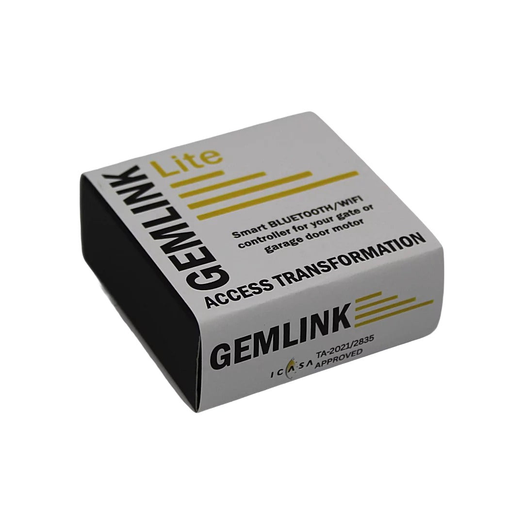 Gemini Gemlink Lite smart device box, Bluetooth and WiFi gate controller