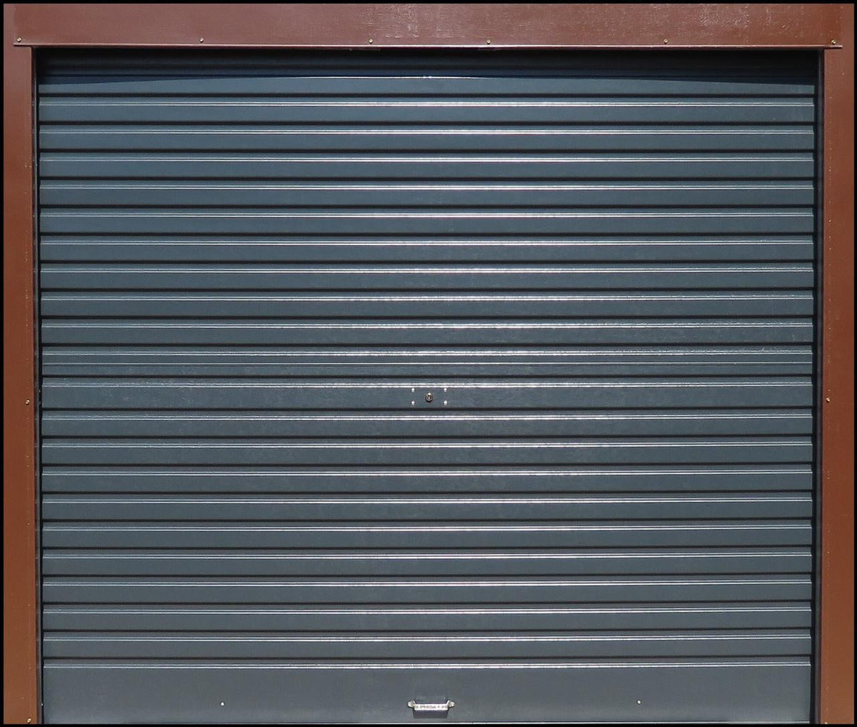 Glosteel Garage Door Charcoal Grey