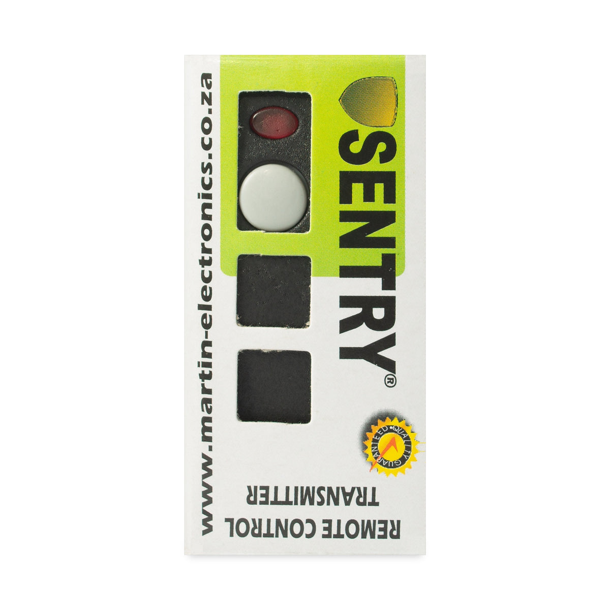 Sentry 1 button remote control transmitter box
