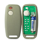 Sentry Learn L1 remote opened, circuit board and 12V A23 battery