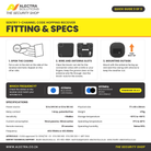 Sentry 1 channel receiver 403MHz quick guide 3 of 3: mounting, identification and specs