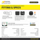 Sentry 1 channel receiver quick guide 4 of 4: fitting and specs