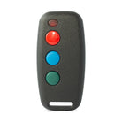 Sentry 3 button binary DIP switch remote 403MHz, black with red, blue and green buttons