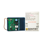 Sentry 3 channel code hopping receiver 403MHz opened, three relays and terminals