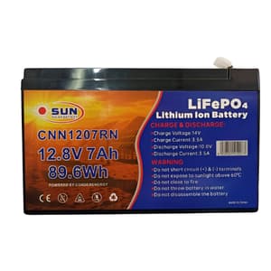 Gate Motor Lithium Battery 12.8V 7Ah