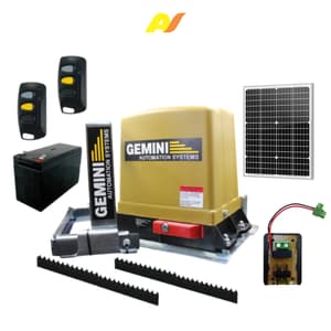 Gemini Slider 12V 7Ah Full Solar Kit