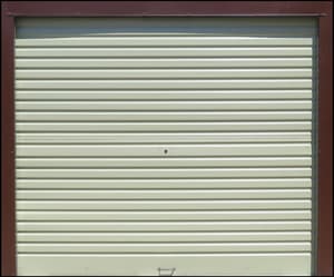 Glosteel Garage Door African Cream