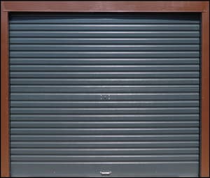 Glosteel Garage Door Charcoal Grey