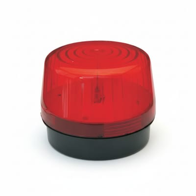 12V DC Red LED Strobe Light – High-Visibility Security Signal for Alarms & Gates
