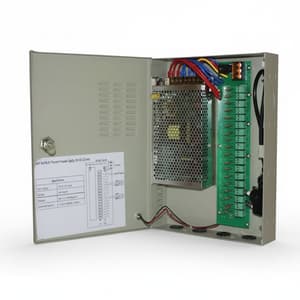 20A 18-Channel CCTV Power Supply Box 12V DC – 240W