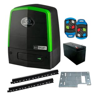 Centurion D5 Evo SMART+ Gate Motor Complete Kit – WiFi Enabled, 500kg Capacity with 4m Nylon Racks, Battery & Remotes
