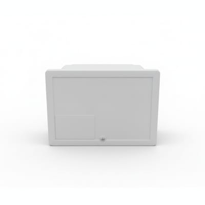 2x4 Weatherproof Electrical Box – IP-Rated Surface Mount PVC Utility Box (White)