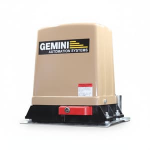 GEMINI Complex 24V 800kg Sliding Gate Motor Kit Smart Wi-Fi Control & 8Ah High-Capacity Backup