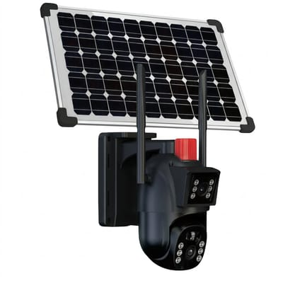 4K Dual Screen Solar Wi-Fi CCTV Surveillance Camera